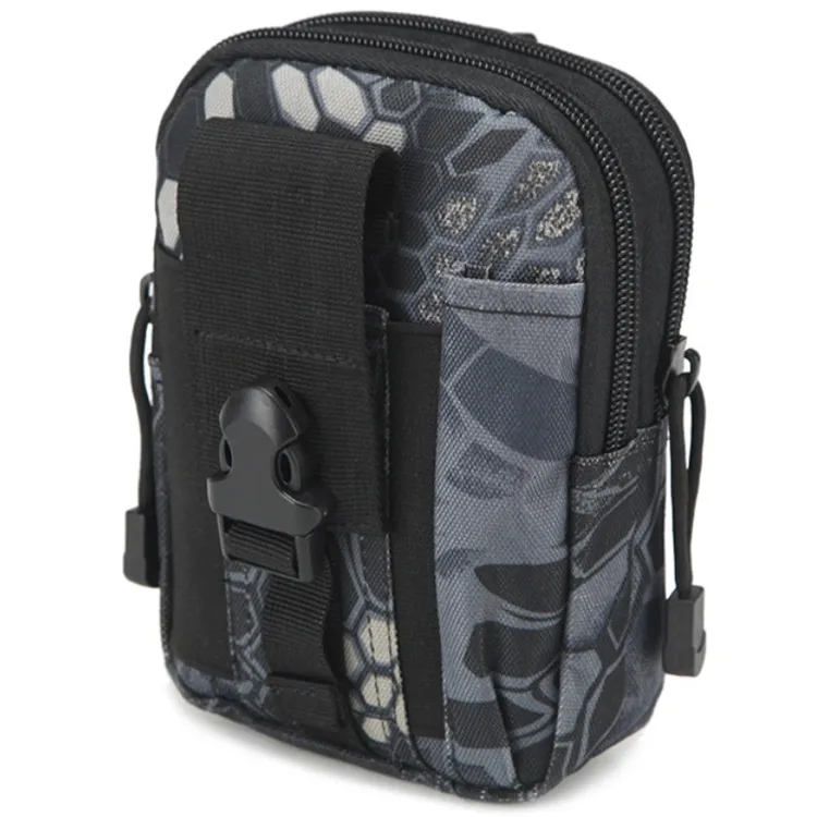 All Black Molle System Camouflage Tactical Pouch Multipurpose Sport Waist Belt Bag Purse Phone Case Outdoor EDC Holster Wallet