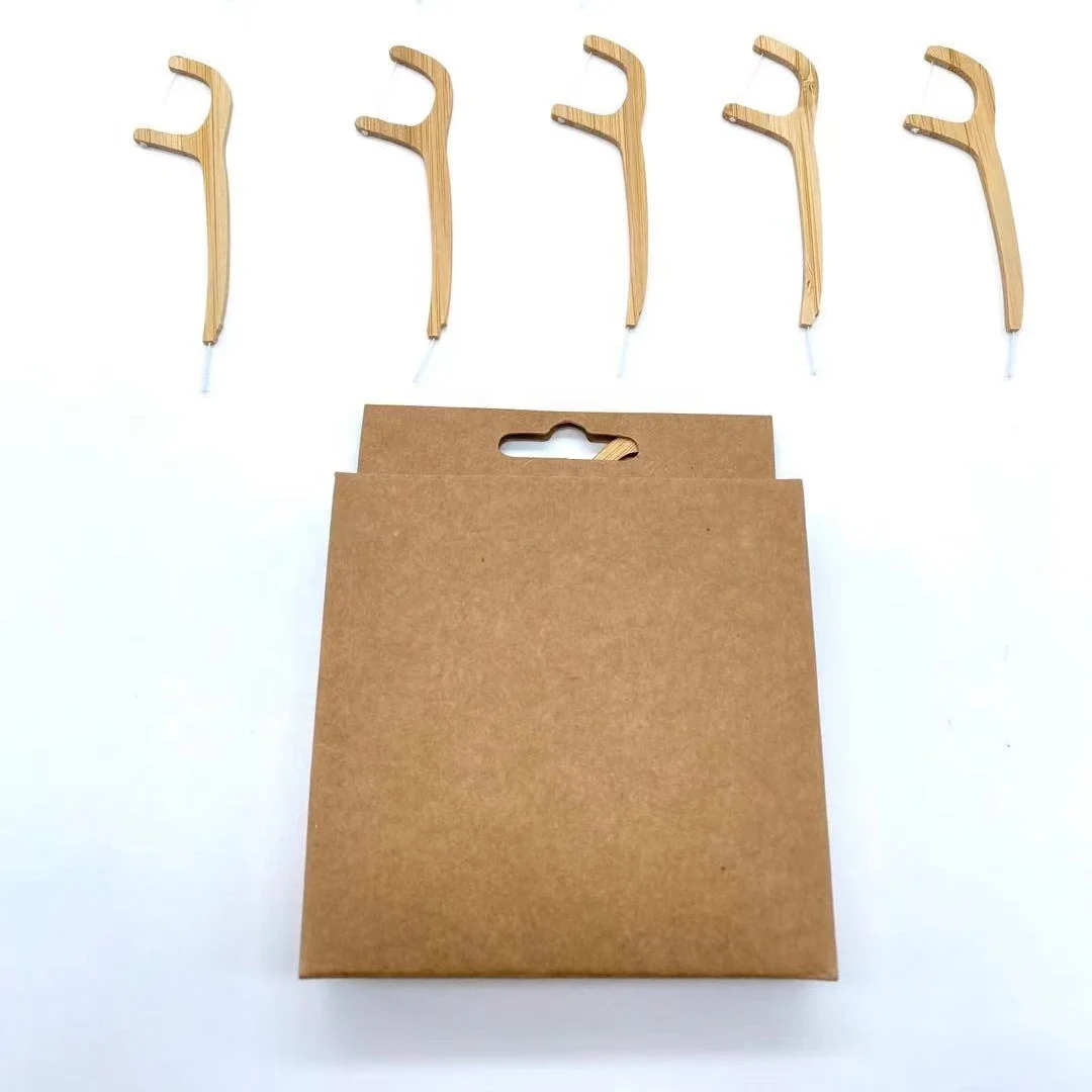 Bamboo Dental Floss Pick, Bamboo Floss Pick, Bamboo Floss