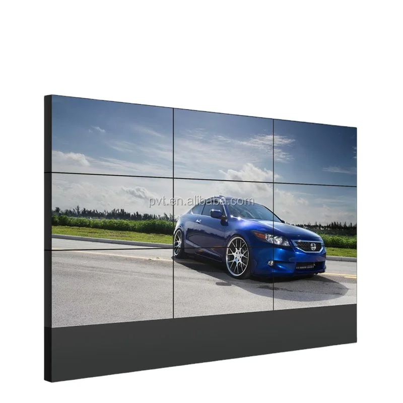 Cheap Indoor Multi TV Flexible Video Walland TV LG LCD Display Panel New Are Suitable for Indoor Advertising Best Sell 55 Inch