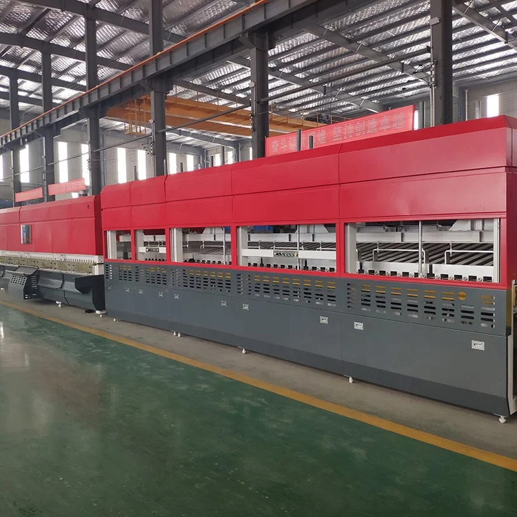 Toughened Oven Horizontal Flat Machinery Glass Tempering Furnace