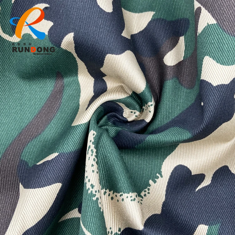  100% хлопок twill Ткань для камуфляжной ткани камуфлированная ткань