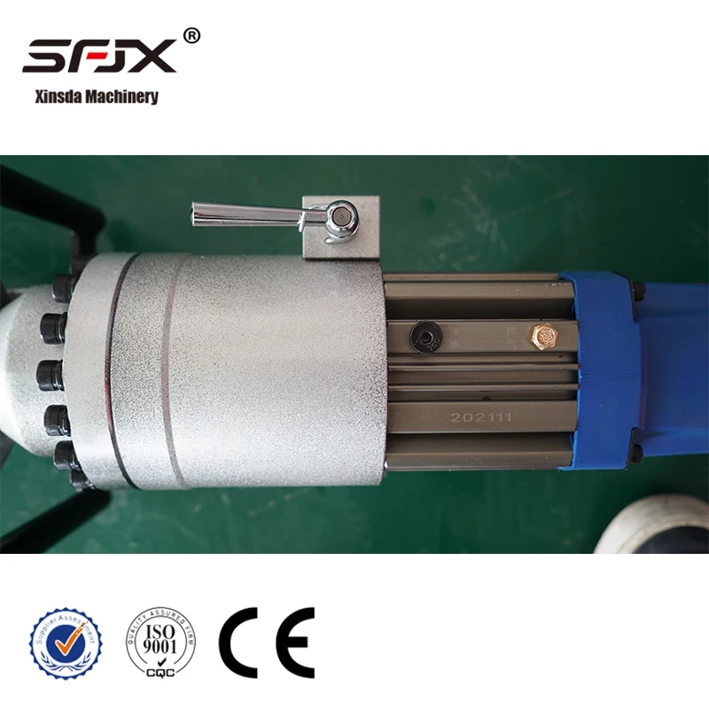 NRB28E mini hydraulic rebar bender cutter manual portable steel bar bender for steel bar 28mm