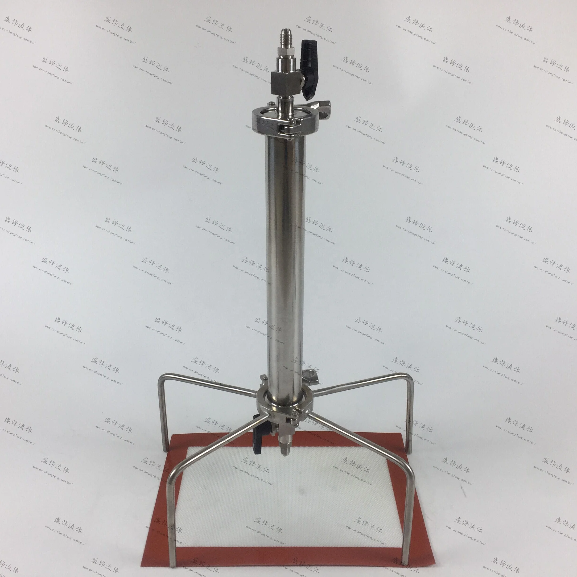 Экстрактор ShengFeng BHO 90 г SS304, экстрактор с замкнутой колонкой и черной ручкой, клапан