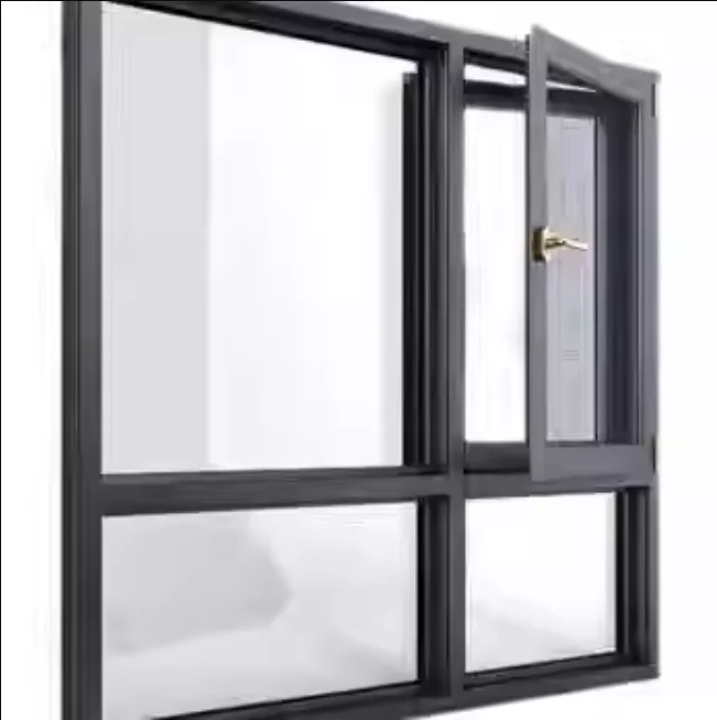 Windows Double Glazing Upvc Casement Windows Can Be Customized French Apartment PVC Plastic White Rolling Anti-theft Fiberglass