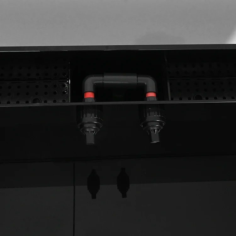 Relaxlines Custom Black Without Base Cabinets Desktop Aquarium Fish Tank Glass Aquarium Tank For Home And Office
