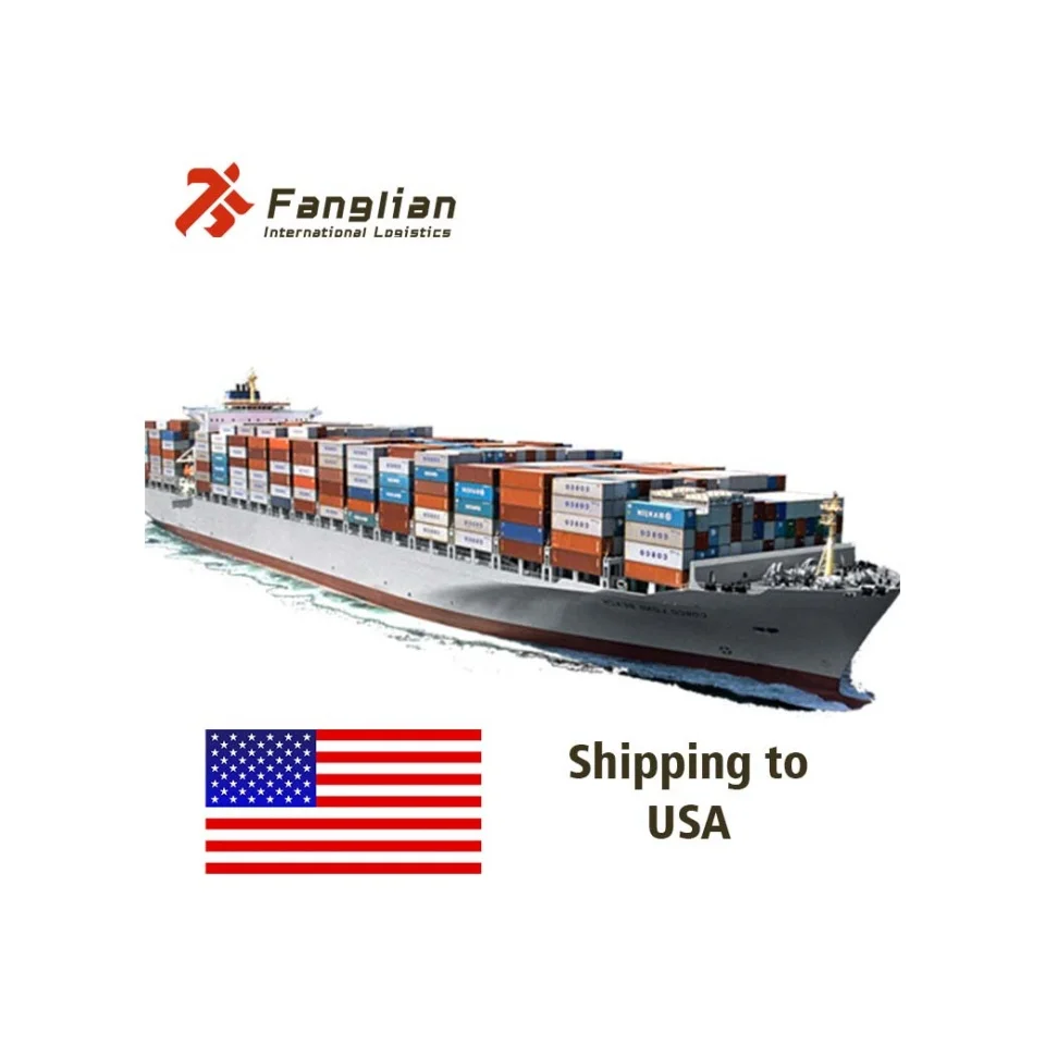 Professional Freight Forwarder Of Sea Shipping Deliver To Door Fast Service China Shipping Agent To Usa