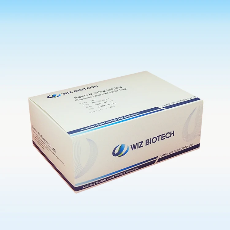 WIZ Biotech self test manufacturing Fecal Occult Blood FOB rapid test