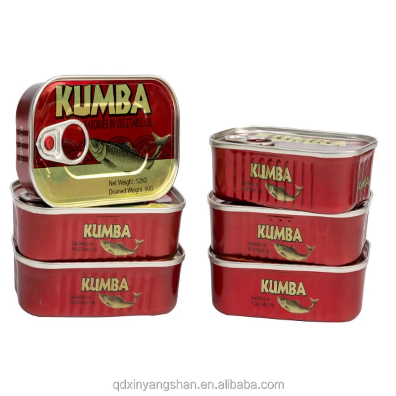 Factory Price canned Fish Sardine from Morocco,125g sardine in vegetable oil, wholesale price