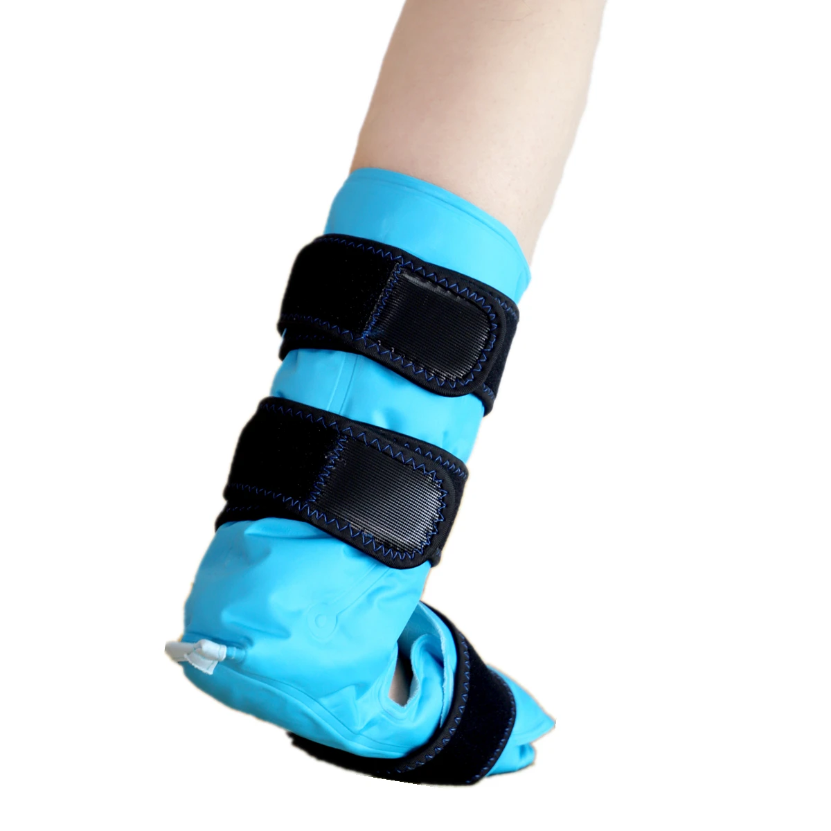 Pain relief ankle  nylon gel wrap,reusable hot cold compress feet ice pack