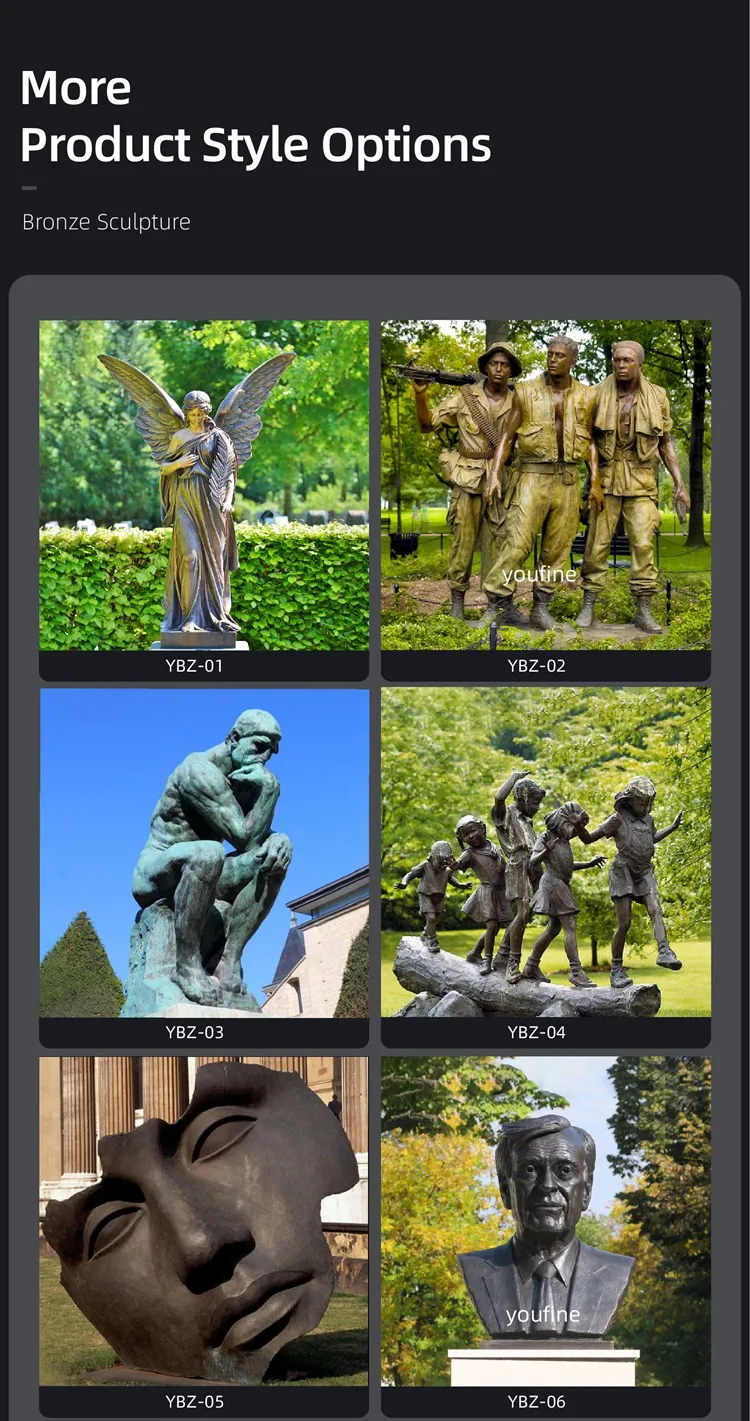 youfine more bronze sculpture