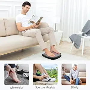 2022 Latest 2-in-1 Shiatsu Foot and Back Massager with Heat