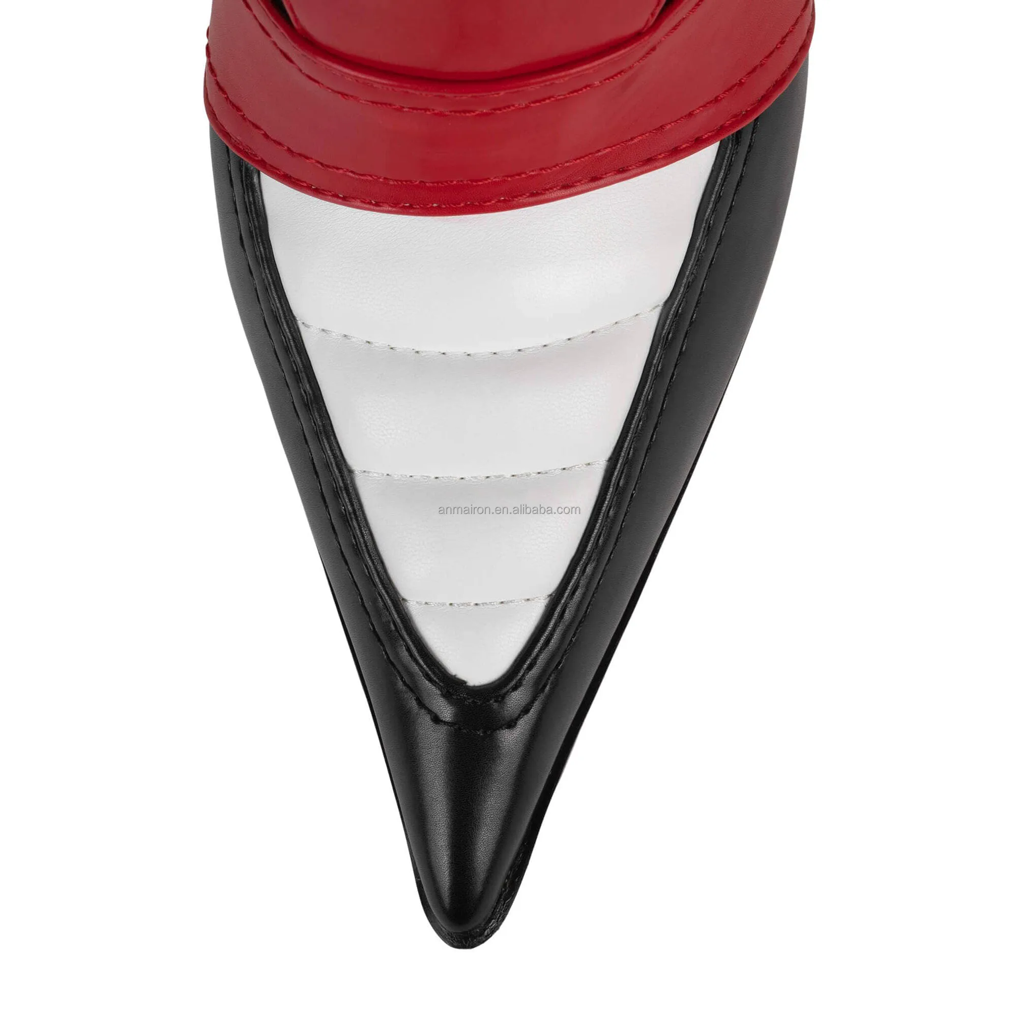 Anmairon New Arrivals 2024 Spring Design Color Matching Motor Boots For Women