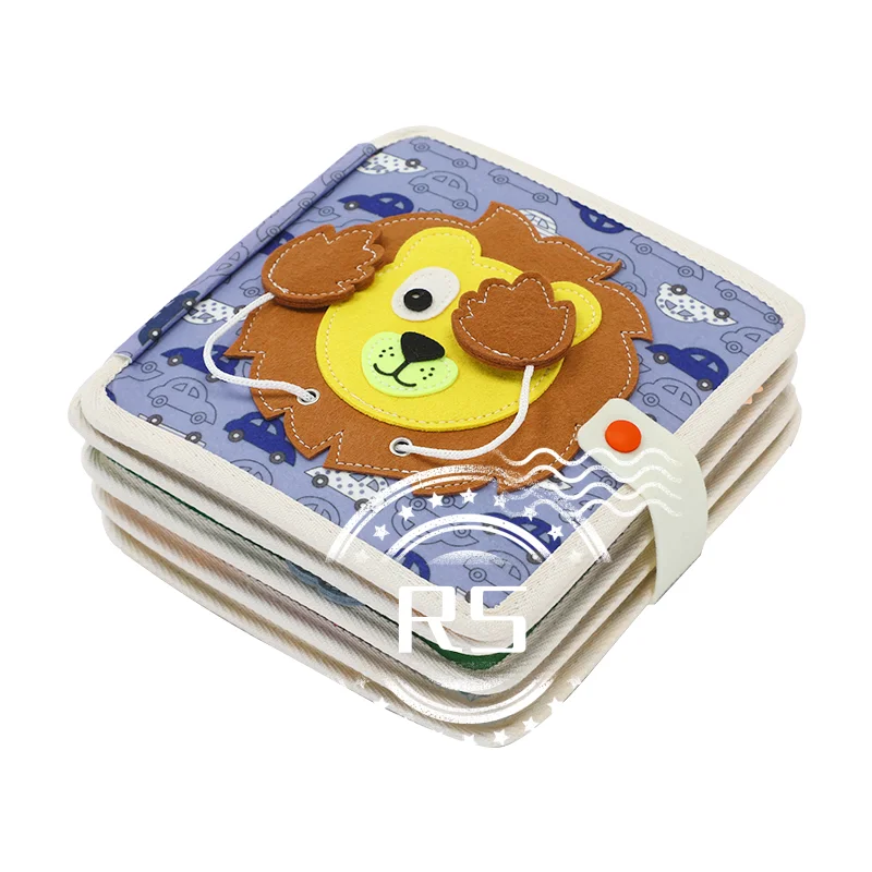 New design Montessori felt busy book quiet book