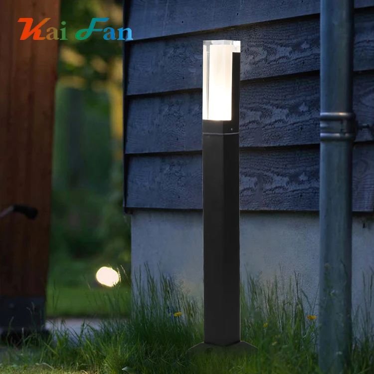 
China modern decorative lawn yard bollard waterproof IP65 220v outdoor led garden light 