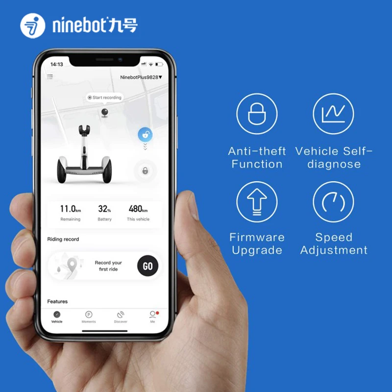 Segway Ninebot Mini Pro2 балансировочные электрические скутеры умные самокаты самобалансирующие