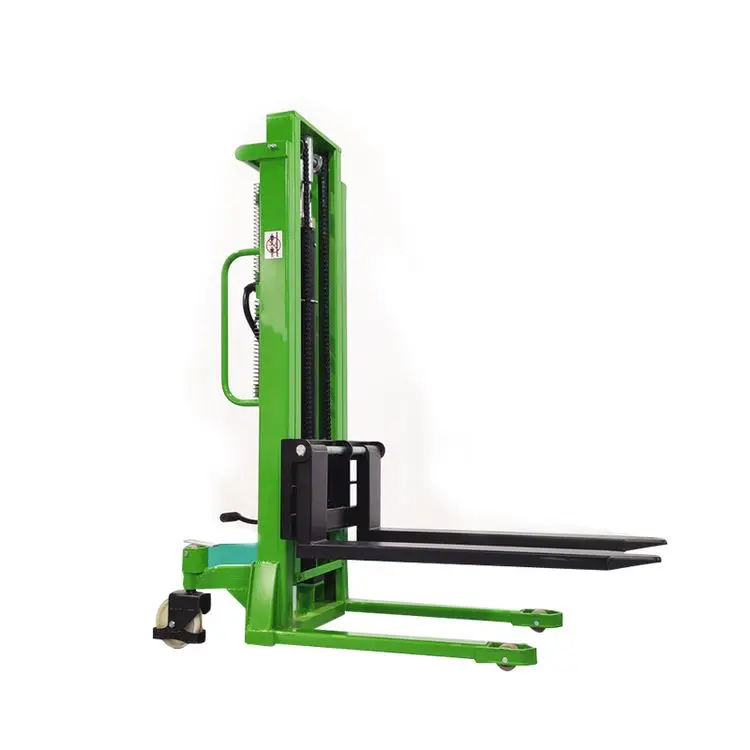 Wholesale 3300lbs Capacity  Lifting Height Hydraulic Hand Lift Manual Stacker With Adjustable Forks