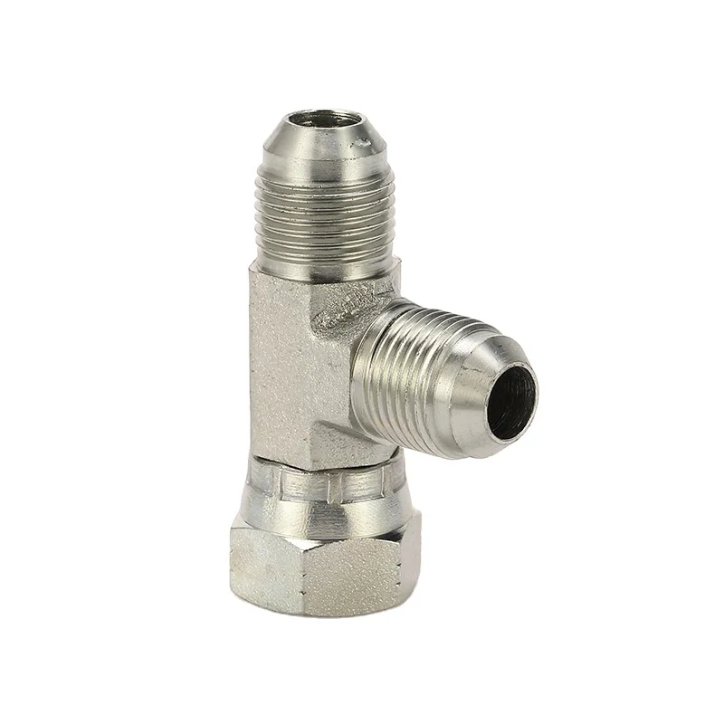 Factory Wholesale Male Hydraulic Hex Nipple Straight Couling Fittings 1JN Flared Hydraulic Straight Adapter Fitting