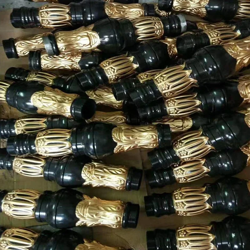 courtyard street light waterproof LED 5 lamp antique garden lamp