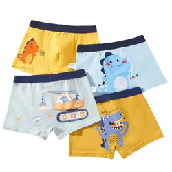 high quality custom printed breathable Manufacturer Teen Print cartoon Shorts Brief Kids boys cotton boxers underwear