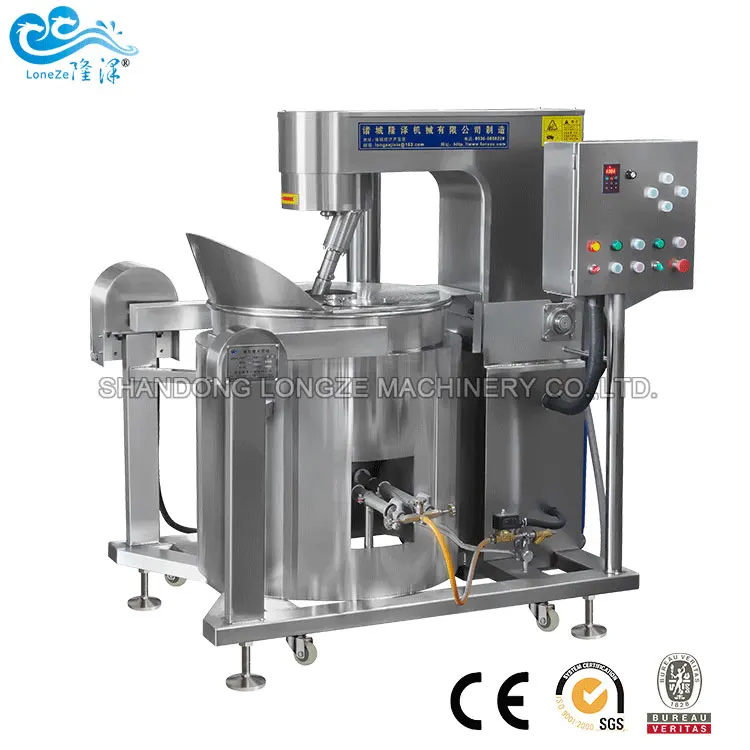 
Large Capacity Industrial Automatic Caramel Popcorn Machine Manufacture 