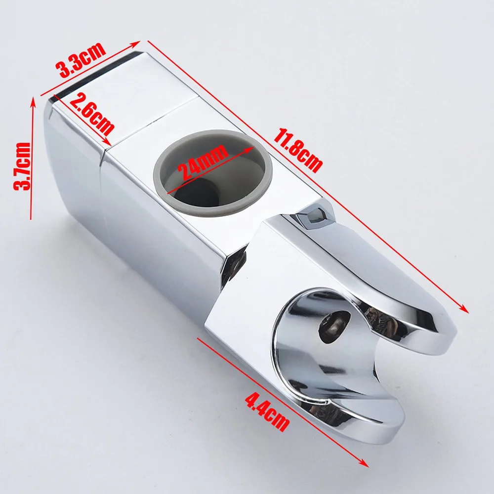 Hot Sele 18-25mm Universal Adjustable Hand Shower Rail Head Bracket Holder For Slide Bar Slider