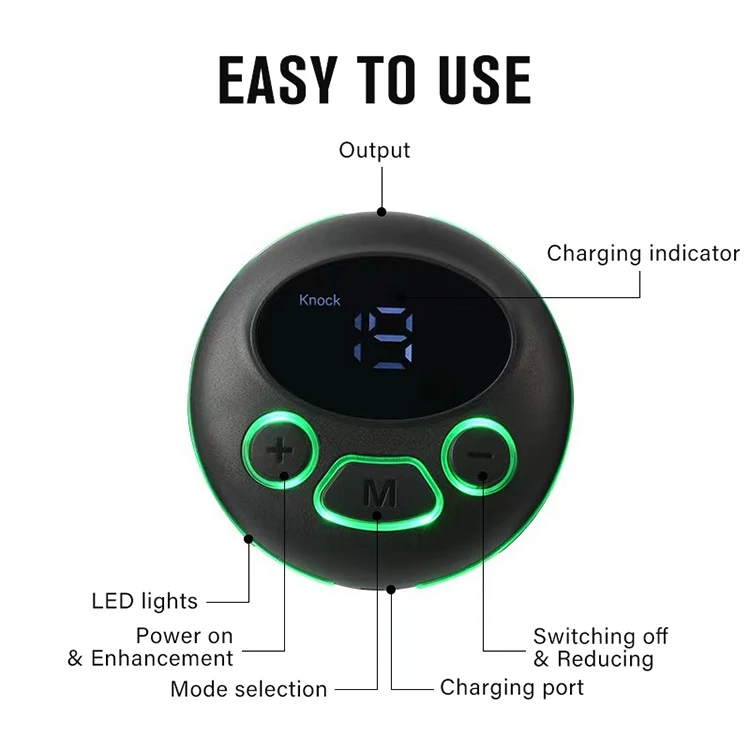 EMS Foot Electric Pulse Massage Pad Blood Relaxing Muscle Stimulator for Muscle Relaxation and Stress Relief