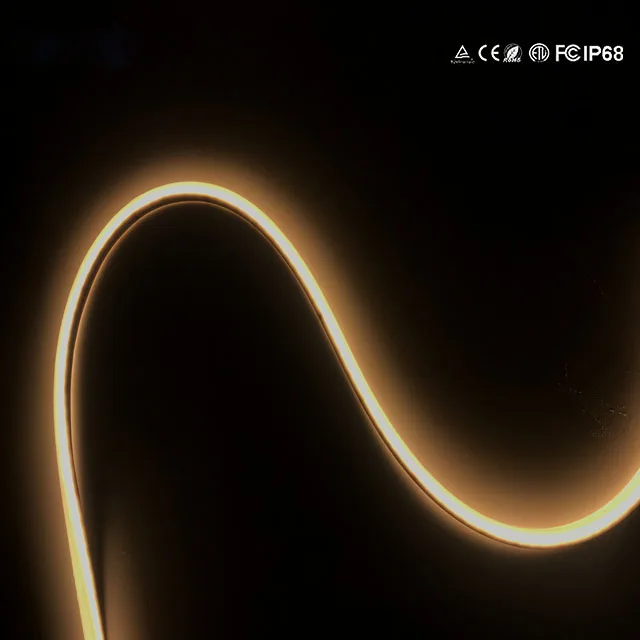 
Outdoor DC24V UV resistant IP68 Waterproof Homogeneous Emitting RGB 5050 LED Flexible Neon Strip 