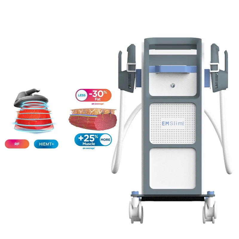 Body Sculpt Fitness Electro Muscle Stimulation 2/4/5 handles EMSlim RF Neo Machine Price