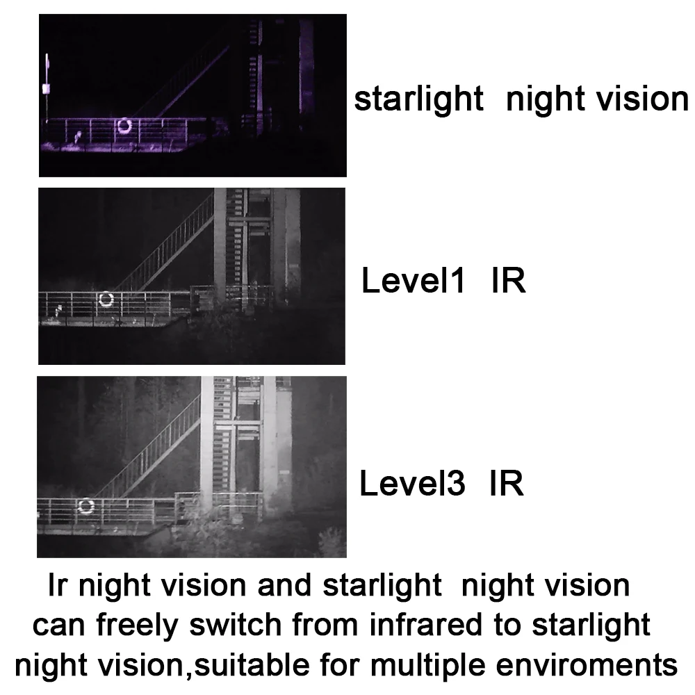 Новый DT29 цифровой ИК ночного видения бинокль 8X цифровой зум с 3 'сенсорный экран дневной и ночной Режимы Открытый Цифровой телескоп для охоты