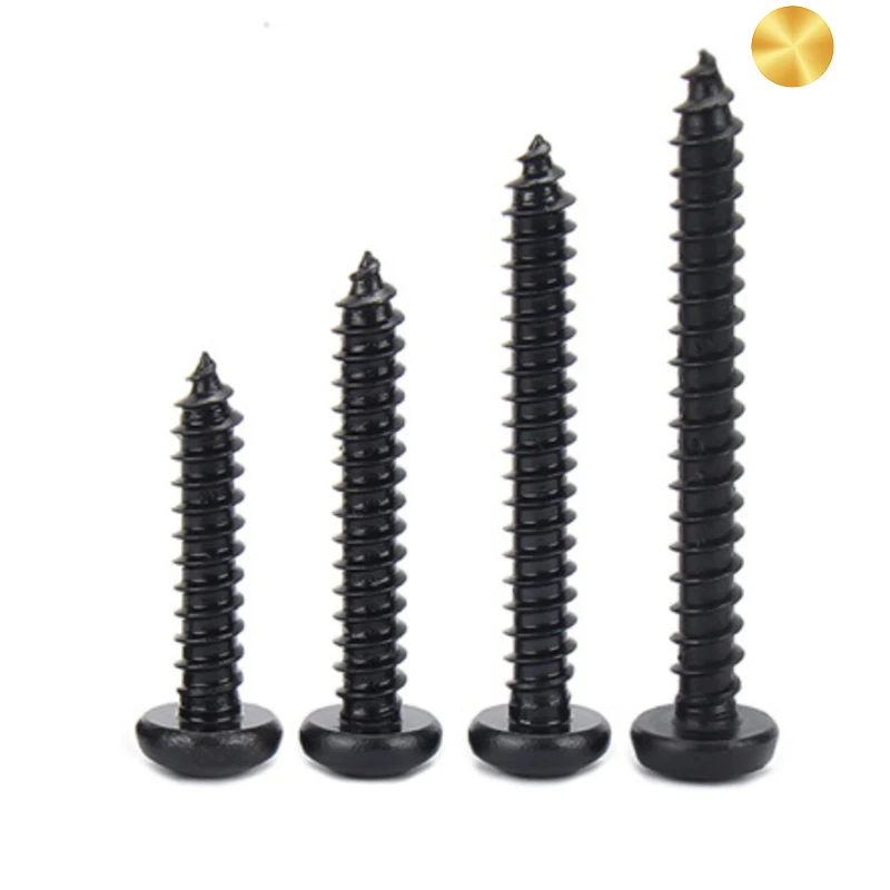 Phillips wood screw  in boxes Pan head self tapping carbon steel C1022 10B21 screw for wood