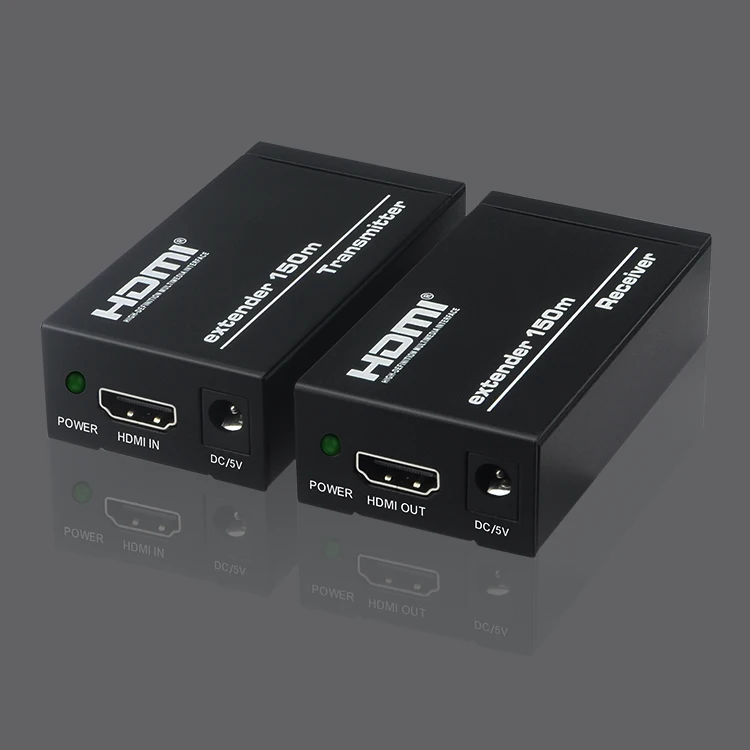 1080P@60Hz HDMI extender over cat6 150m no signal loss
