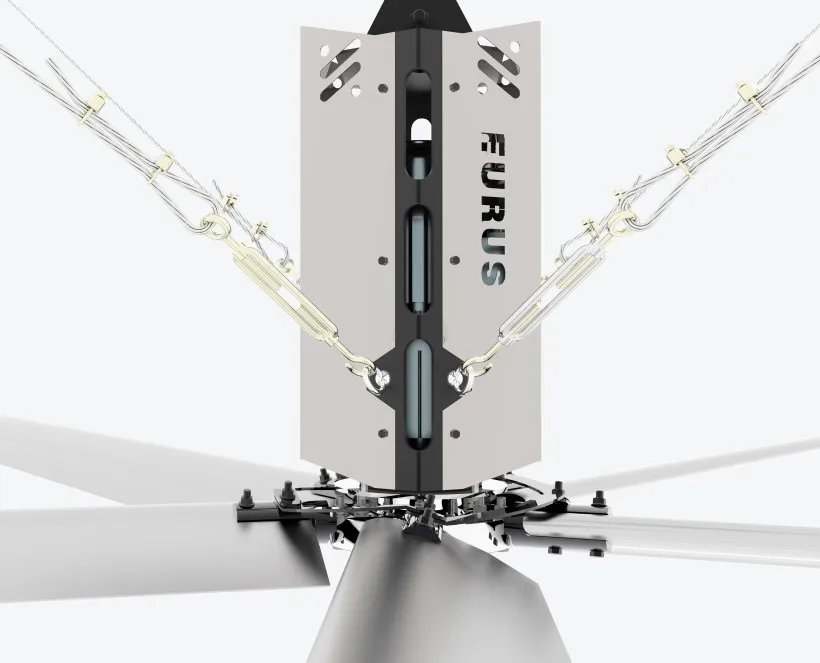 
HVLS air ventilating fan ceiling fan big brushless dc fan 