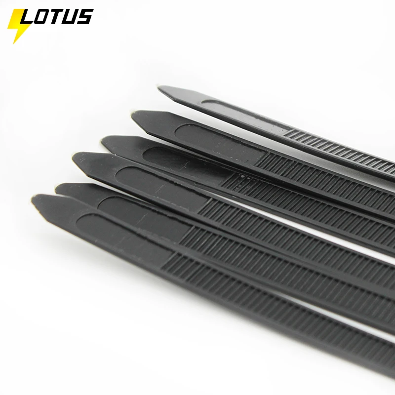 Высококачественные пластиковые кабельные стяжки Lotus, нейлоновые самоблокирующиеся Нейлоновые кабельные стяжки, белые Заводские Оптовые стяжки на молнии