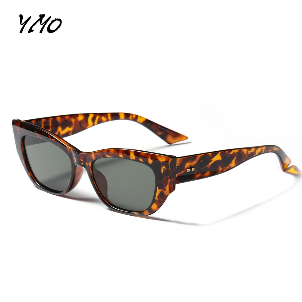 Small Rectangle Sunglasses Unisex New Fashion Retro Square Narrow Frame Sun Glasses Trendy Vintage Streetwear Eyewear UV400