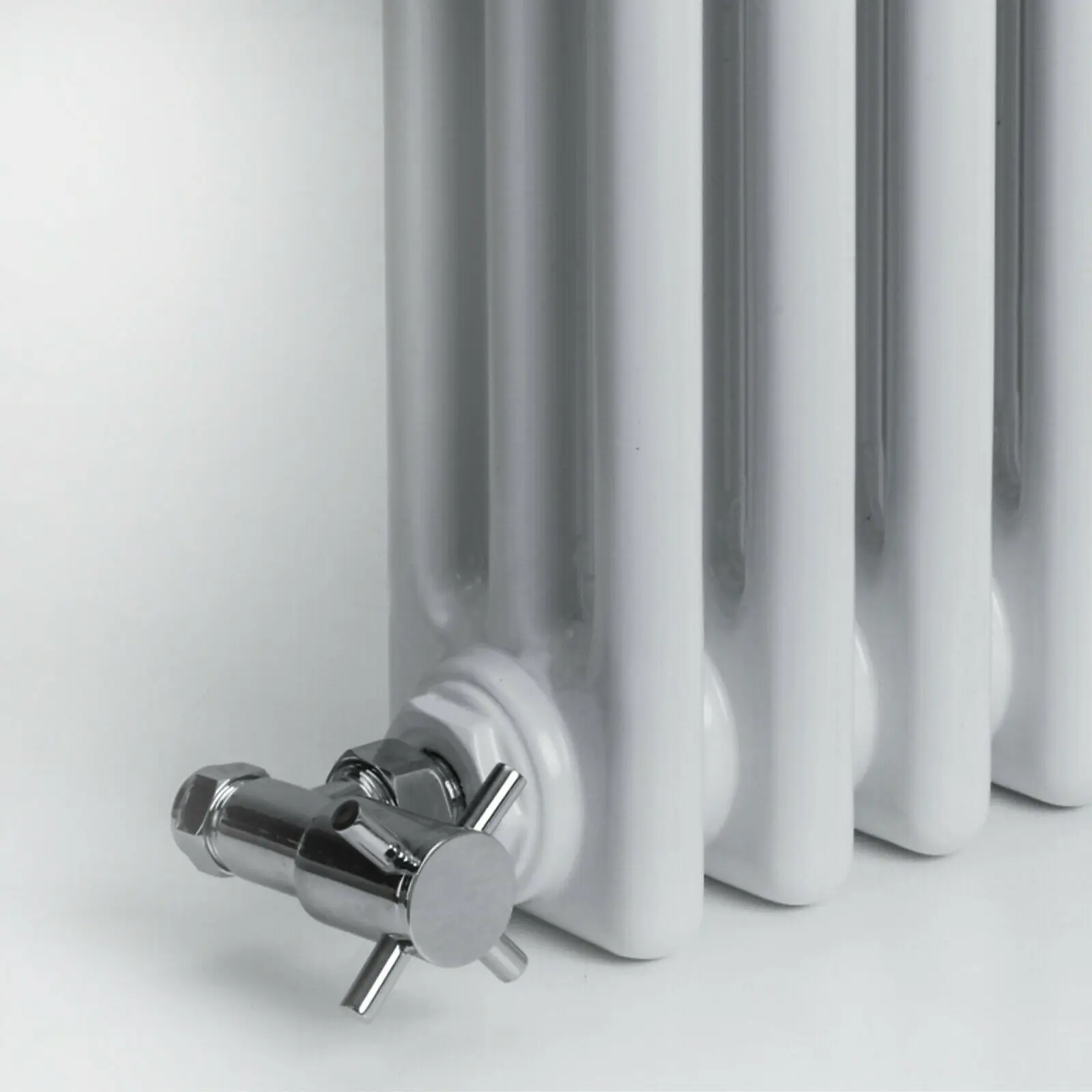 Традиционная Колонка 3 вертикальных 1800 мм с 12 стержнями Белый/антрацит дизайнерский радиатор