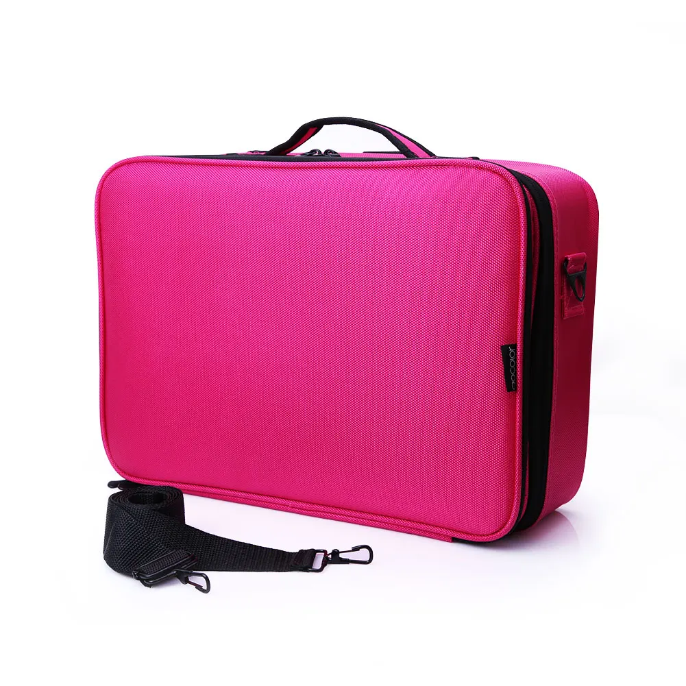 Docolor Make up Beauty Case Cosmetic Case Travel Makeup Bag for Cosmetics Makeup Brushes