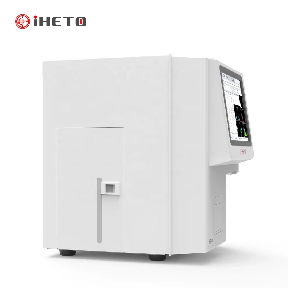 Медицинский Анализатор гематологии iHeto H3800 3 Diff автоматическая машина для полного определения крови медицинских и