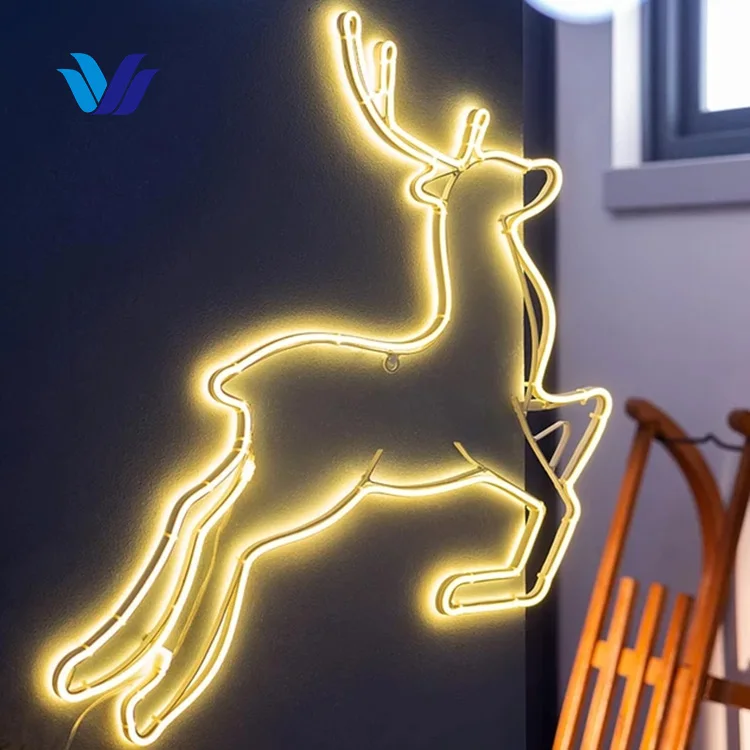 HONGSEN Birthday Decoration Neon Lamp Sign Custom Led Neon Rope Light Wall