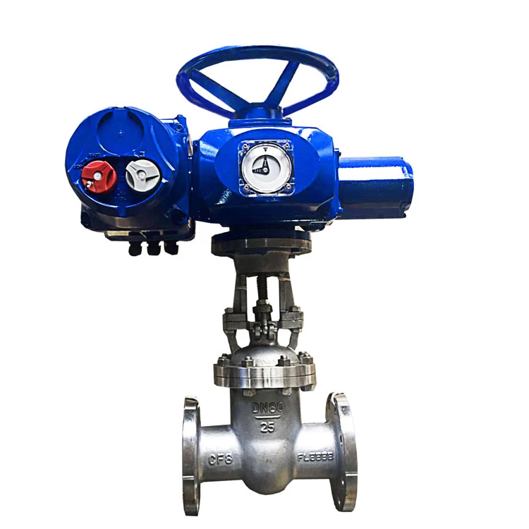 Hard seal gate valve with electric actuator z944w-10 z945w-10 z941w-10