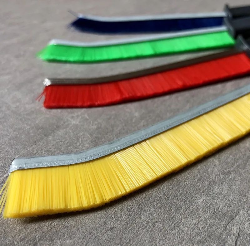 Colour Gap Cleaning Brush Scrub Brush Deep Tile Joints Stiff Angled Bristles for Bathtubs Kitchens Multi-Surface Household Clean
