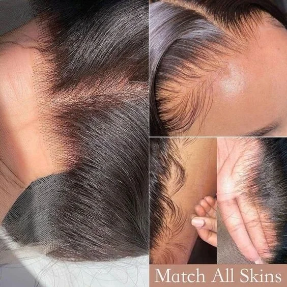 KBL skin like 13*4 hd lace frontal wigs vendors, 250% 180% 150% density  wigs human hair lace front Brazilian hair wig