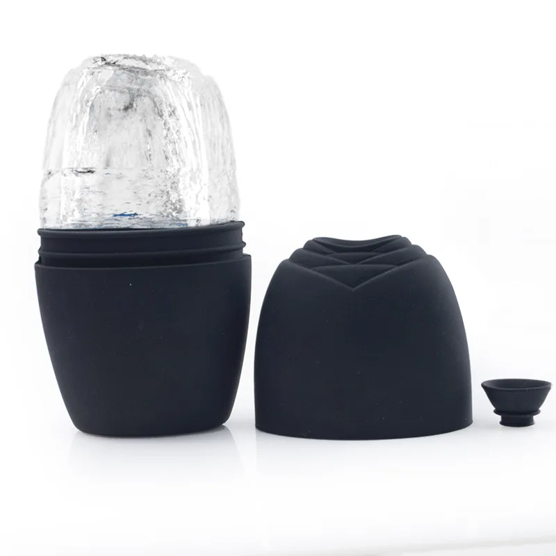 Силиконовый массажер в виде капсулы для лица