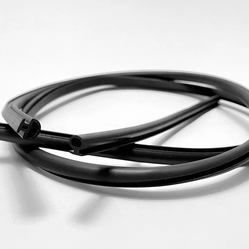 Garage door rubber weather seals half round shaped rubber seal for door