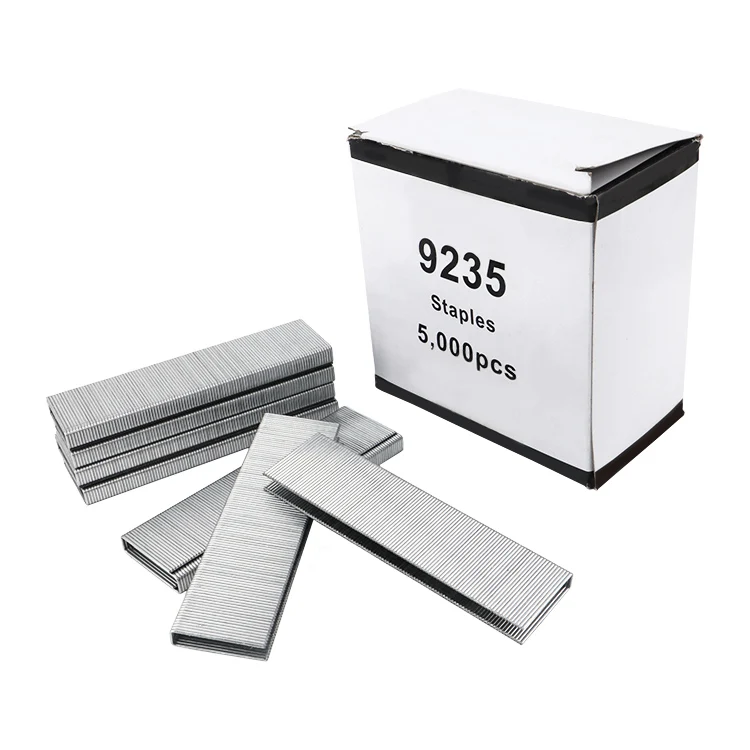 WINSTAR Galvanized Pneumatic Air Staple Furniture Industry Staple Upholstery Iron Nail Gun Nails Wire Sofa Pin for Wood Board