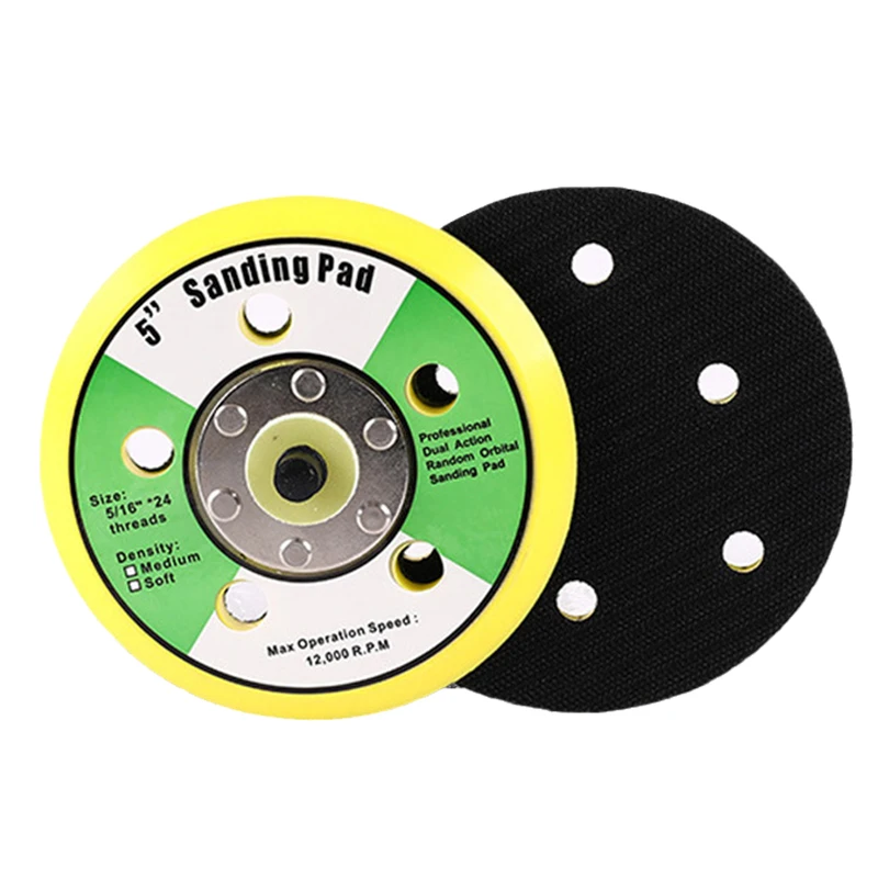 6 inch diameter self-adhesive hook ring grinding pad chassis grinding disc backing polishing pad self-adhesive adhesive disc wit