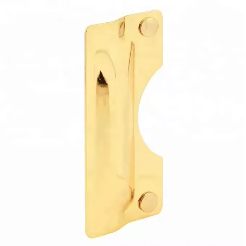RHETECH Outswing Door Latch Shield Latch Protector Security Door Lock Steel Reinforcerment Lock for Wood and Steel Front Door
