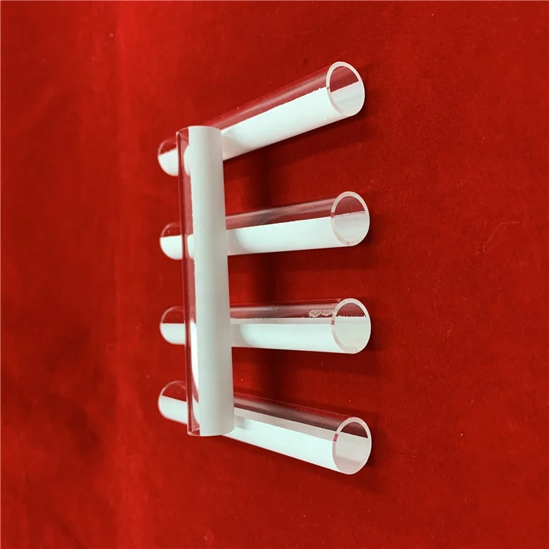 customized high temperature  resistance round quartz glass rod