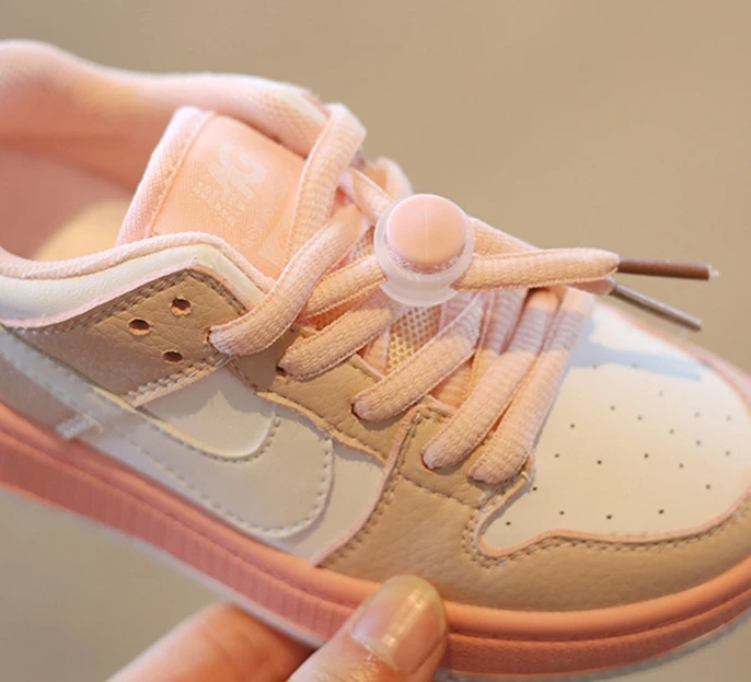 Новая модель 2021, удобная детская обувь для улицы, нескользящая детская обувь для маленьких девочек, кроссовки