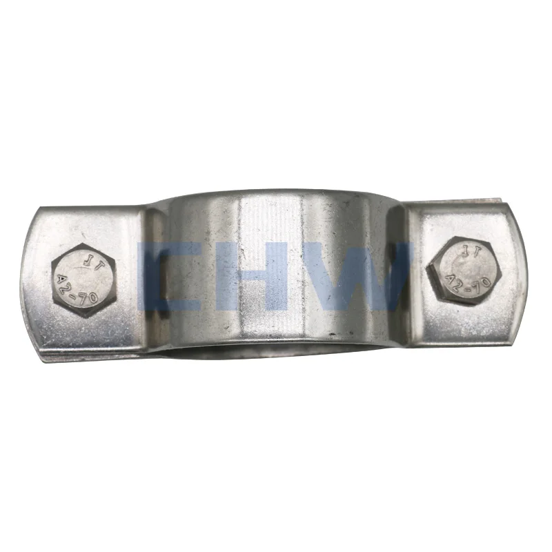Top quality china supplier sanitary stainless steel pipe clamp