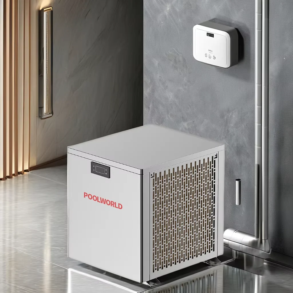 Super Silent Above Ground Swimming Spa Pools Heat Pump R32 Inverter Liquid Heat for Swimming Pools